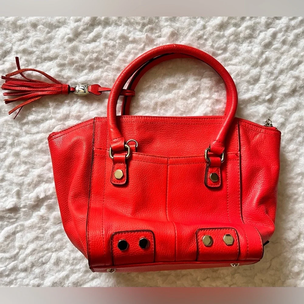 TIGNANELLO CORAL COLORED HANDBAG
